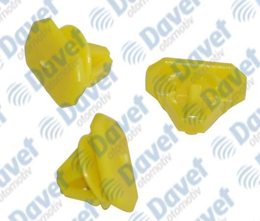 CABU 331622 Camurluk Agzi Bakalit Klipsi On Sari 10`Lu Paket Connect